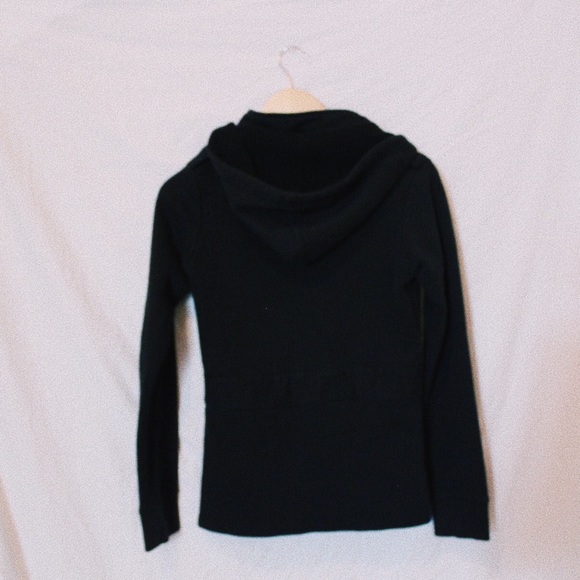 BLACK PEA COAT - Picture 2 of 2